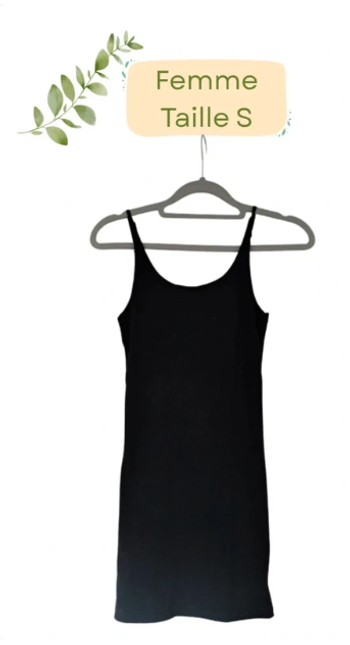 Robe noir - Femme Taille S