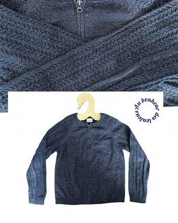 8 ans gilet tape a l oeil