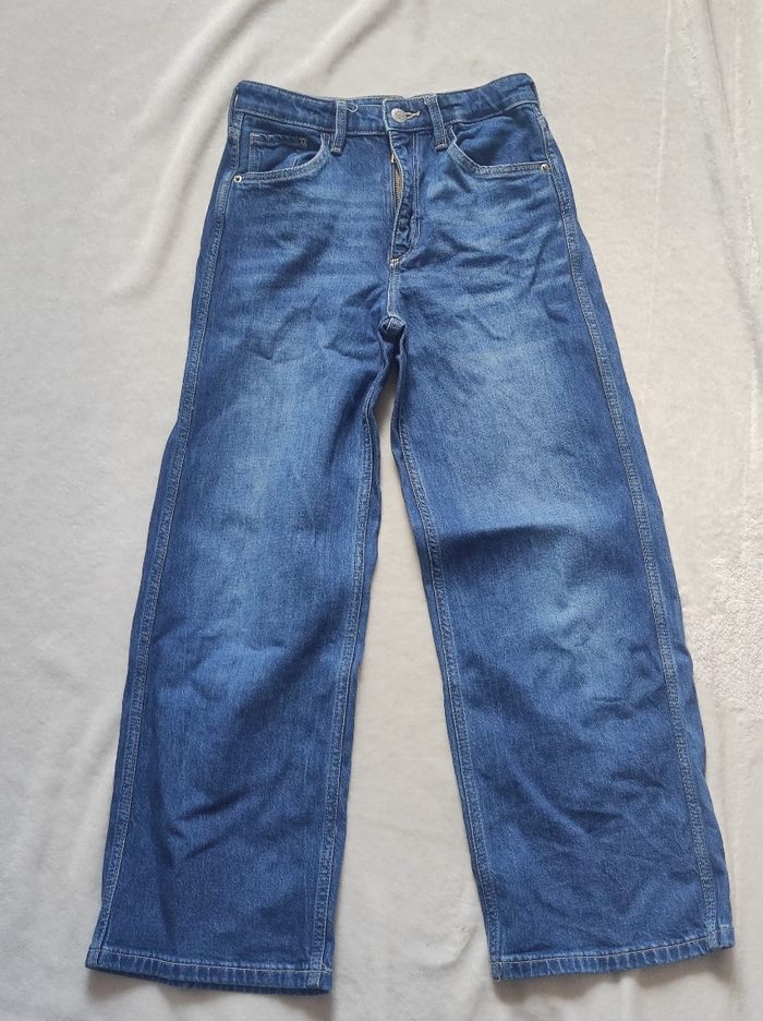 Pantalon Jean flare h&m 9-10ans - photo numéro 2
