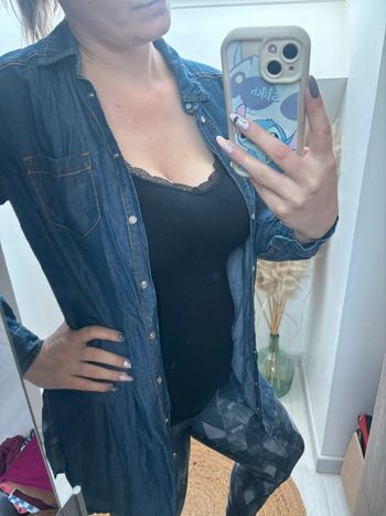 Veste chemise en jeans t 40