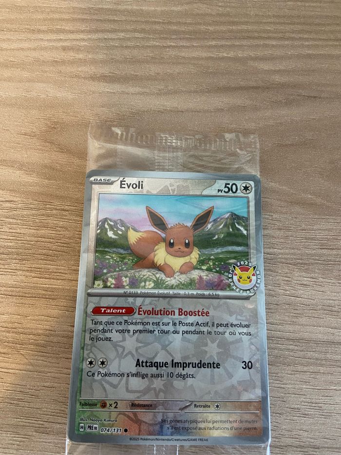 Carte évoli de la journée Pokémon 2025 - photo numéro 5