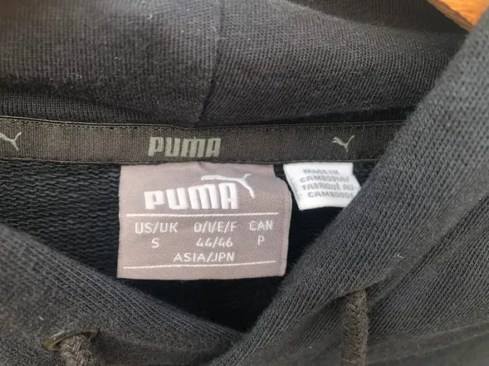 Puma Hoodie sweater black white Mens S - photo numéro 4