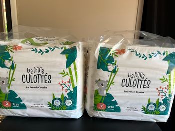Lot couches les petits culottés taille 2
