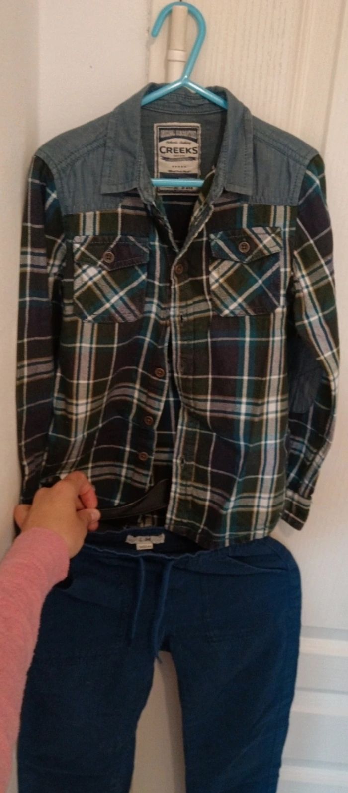 Ensemble hiver chemises et  pantalon 6-7ans - photo numéro 6