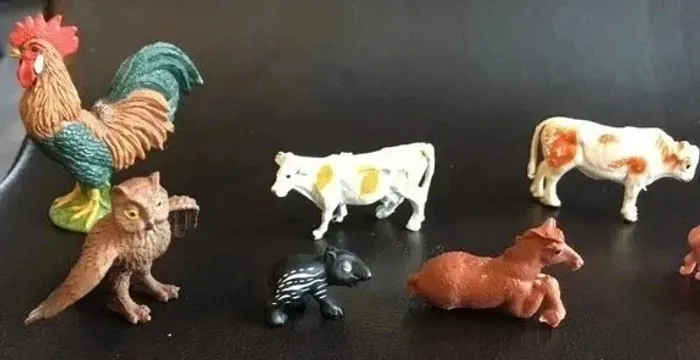 🐾 11 petits animaux en plastique – Parfait état - photo numéro 2