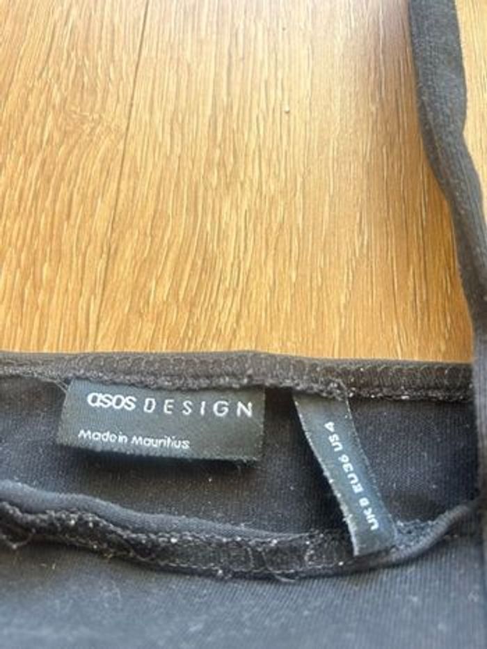 Petit top noir asos design - photo numéro 4