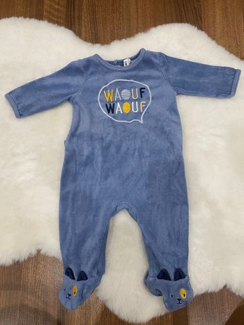 Pyjama gemo 3 mois motif chien