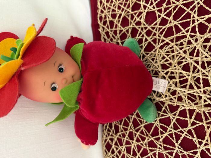 Peluche poupée les Toufous tomate rouge GIPSY MUNDIA - photo numéro 3