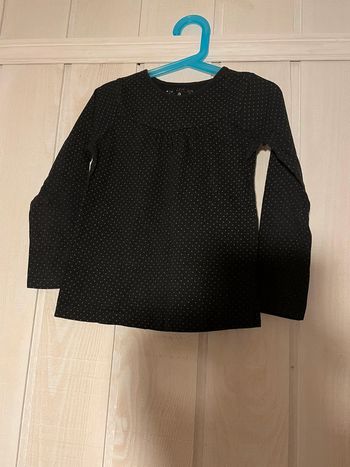 T-shirt ML noir - CFK - 8ans