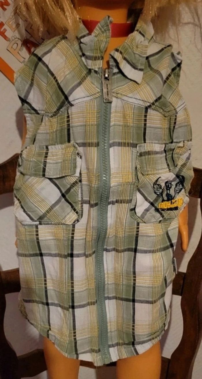 Chemise zippe sans manches - photo numéro 3