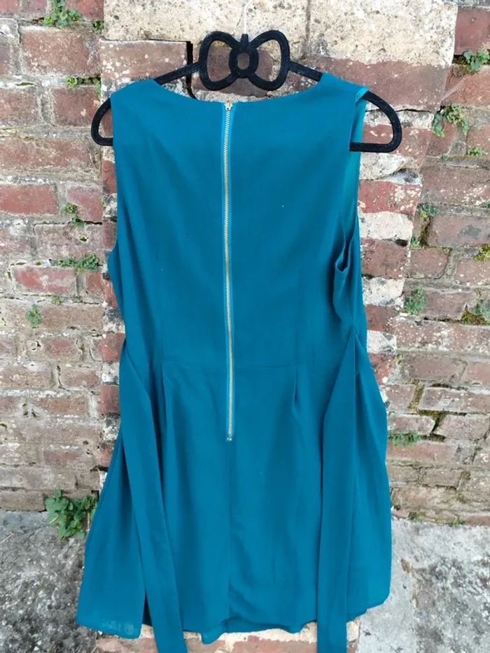 Robe bleu canard - photo numéro 4