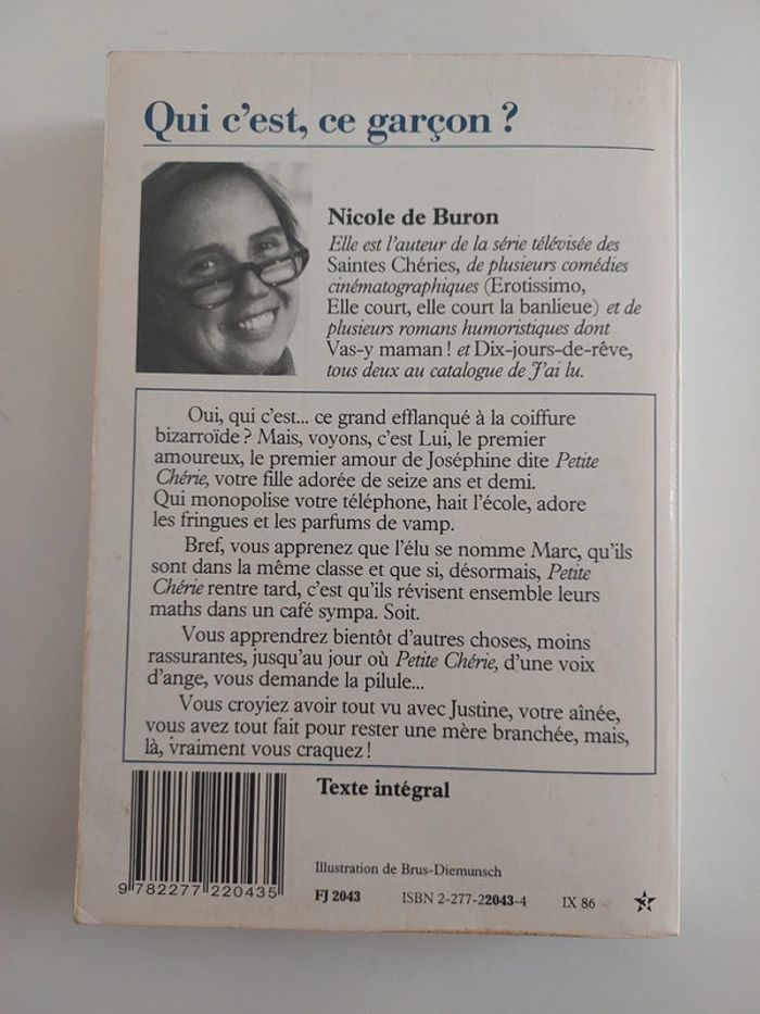 Qui c'est, ce garçon ? Nicole de Buron - photo numéro 2
