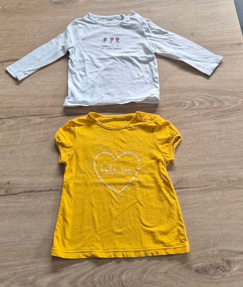 Lot t-shirts 24 mois