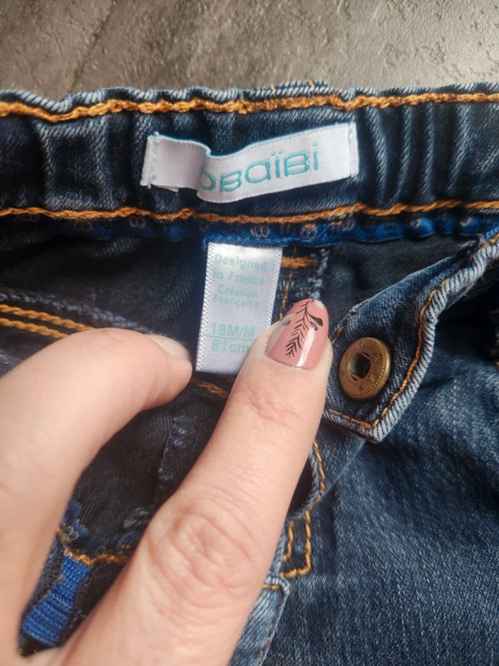 Lot pantalon bébé 18 mois - photo numéro 4