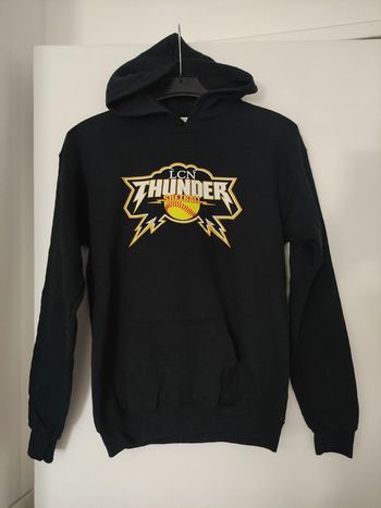 Sweat à capuche enfant, softball Vintage, taille xl