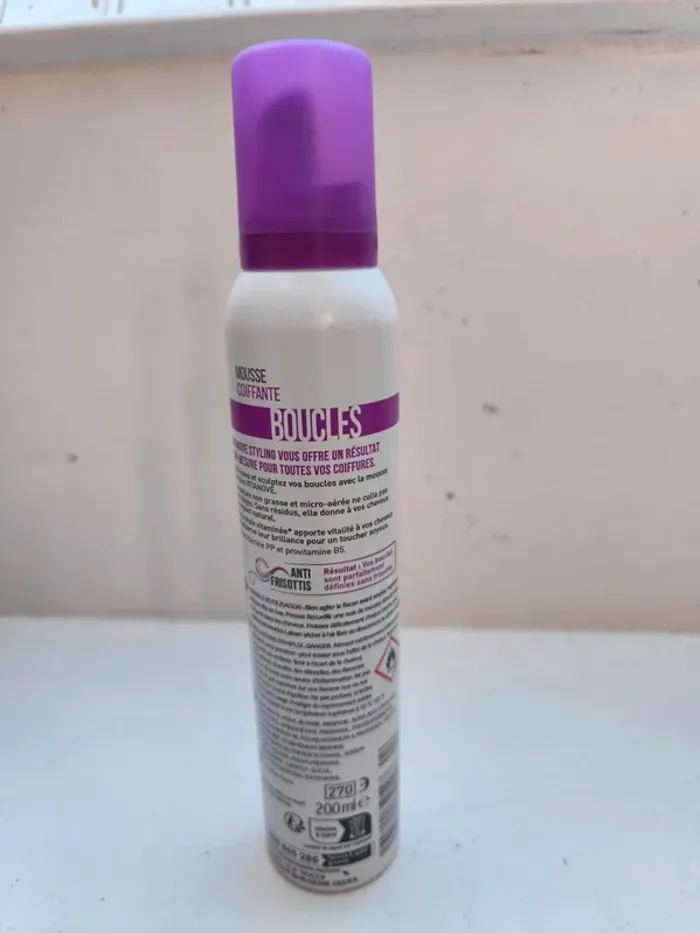 mousse coiffante bouclés - photo numéro 2