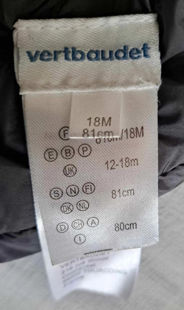 Parka bébé réversible mixte, Vert Baudet 18 mois - photo numéro 6