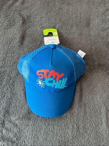 Casquette bleu