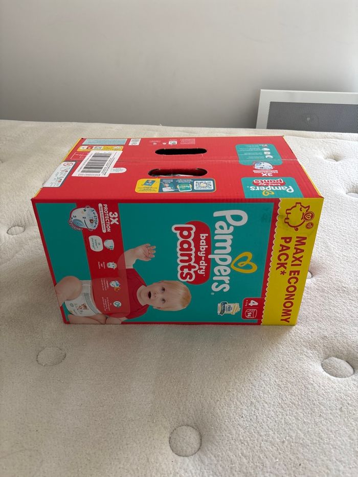 94 couches Pampers Pants baby dry taille 4 - photo numéro 3