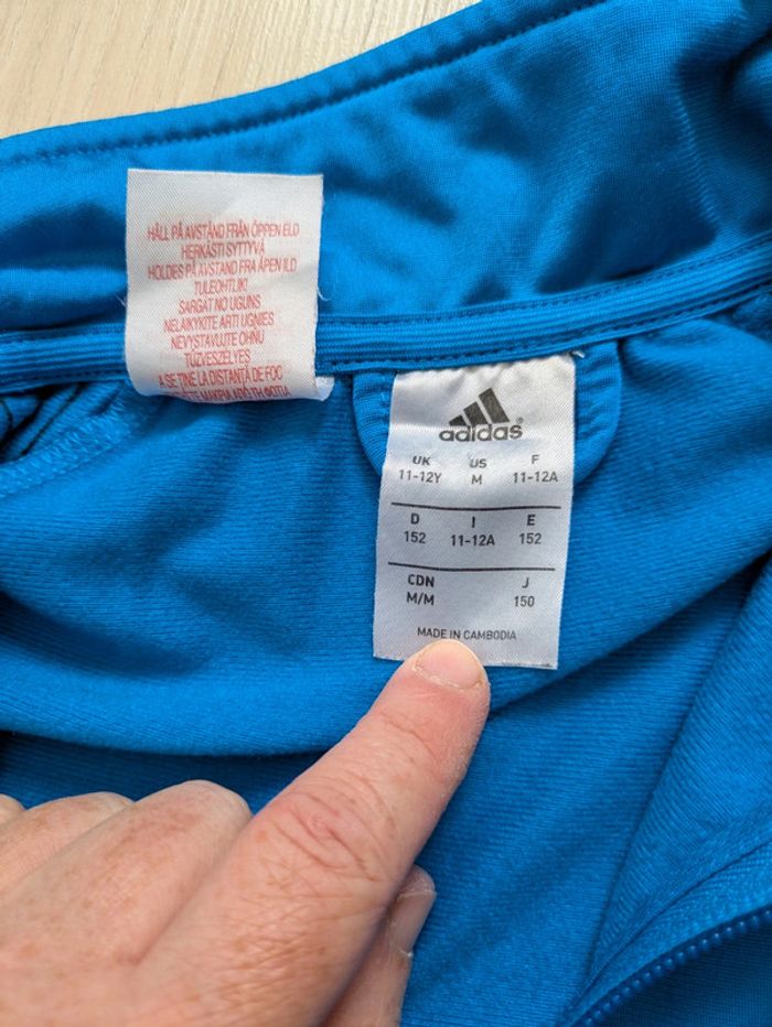 Veste survêtement garçon 11-12 ans - photo numéro 6