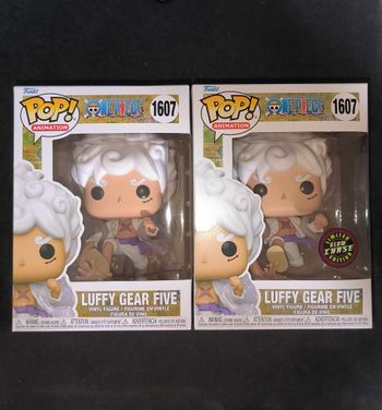 Lot 2 Figurines Funko Pop / Luffy Gear Five N°1607 / One Piece / (1Chase + 1Normal)
