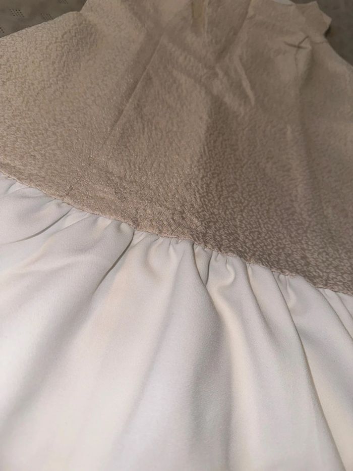 Robe chic naf naf tbe 40 beige et champagne - photo numéro 2