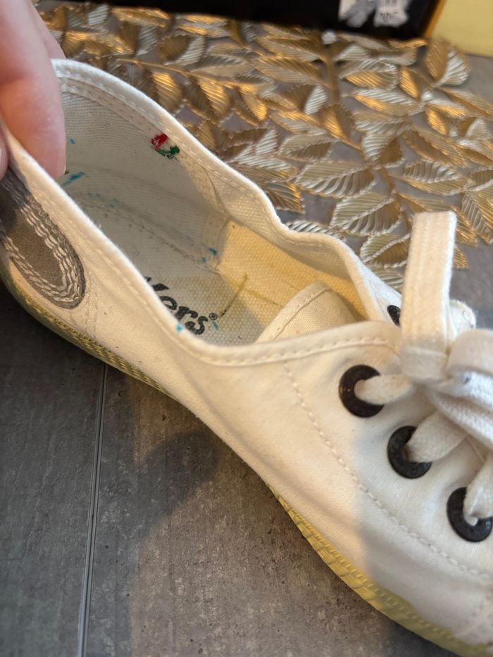 Tennis baskets basses kickers 38 - photo numéro 7