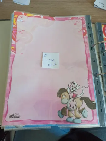 Feuille Diddl A4 136 0,60€