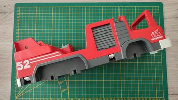 Carcasse camion de pompier dans l'état set 3879 pièce détachée Playmobil #C05