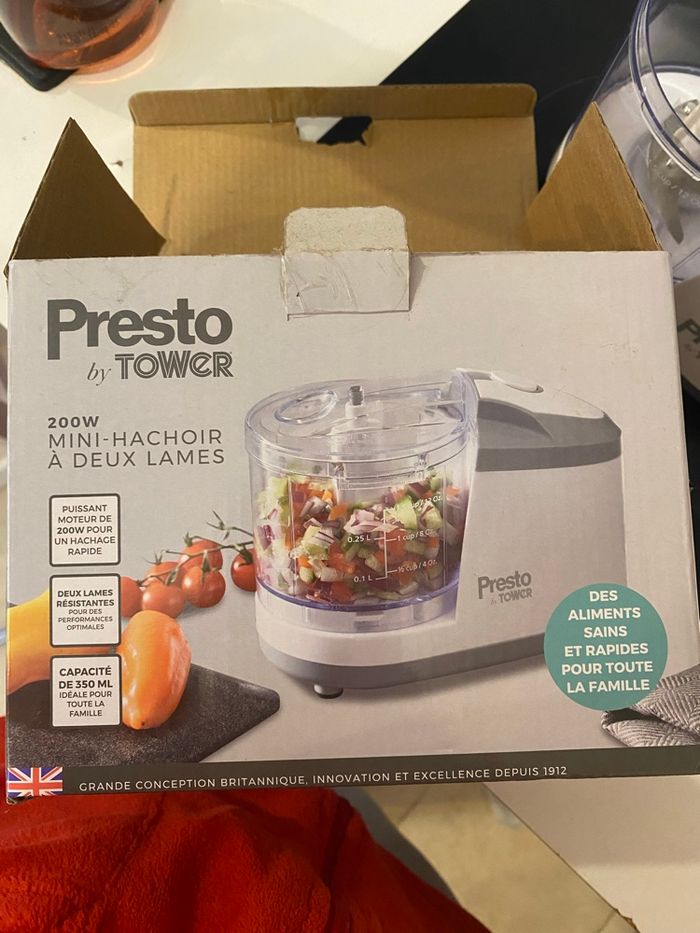 Mini hachoir 2 lames - photo numéro 2