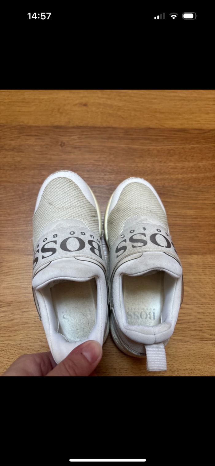 Basket sans lacet garçon Hugo boss 28 - photo numéro 5