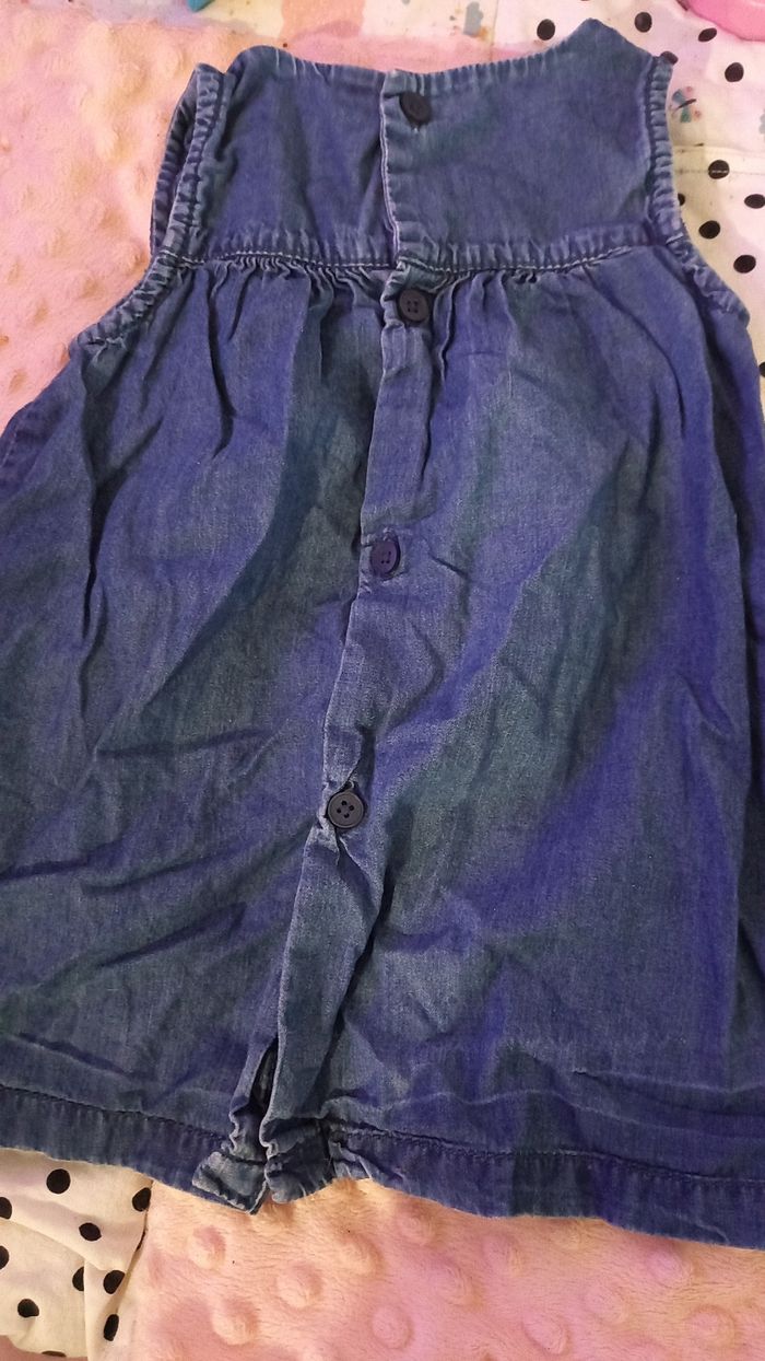 Robe en jean 9 mois - photo numéro 2