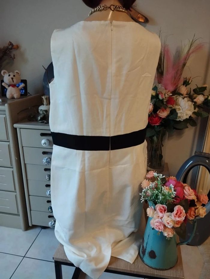 🌿Robe Chic Texturée & Noeud Antonelle T44/46🌿 - photo numéro 8