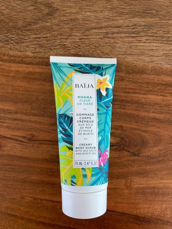 Gommage corps Baija Moana fleur de tiaré
