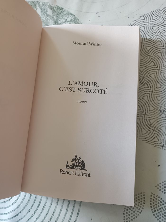 Livre " L'Amour, C'est Surcoté " de Mourad Winter 🌸🌿 - photo numéro 2