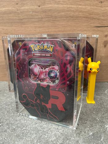 Protection acrylique rigide pour Pokébox Pokémon