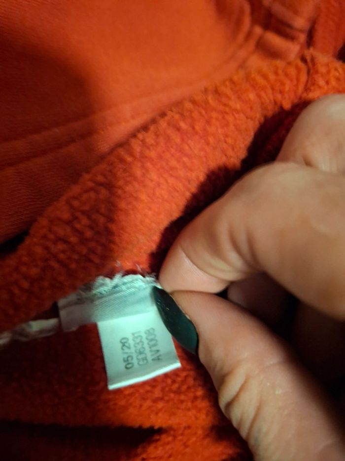 Ancien modele Pull à capuche garçon 14 ans Adidas - photo numéro 3