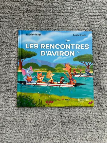 Livre neuf McDo « Les rencontres d’aviron » Collection « Esprit sportif » 2024