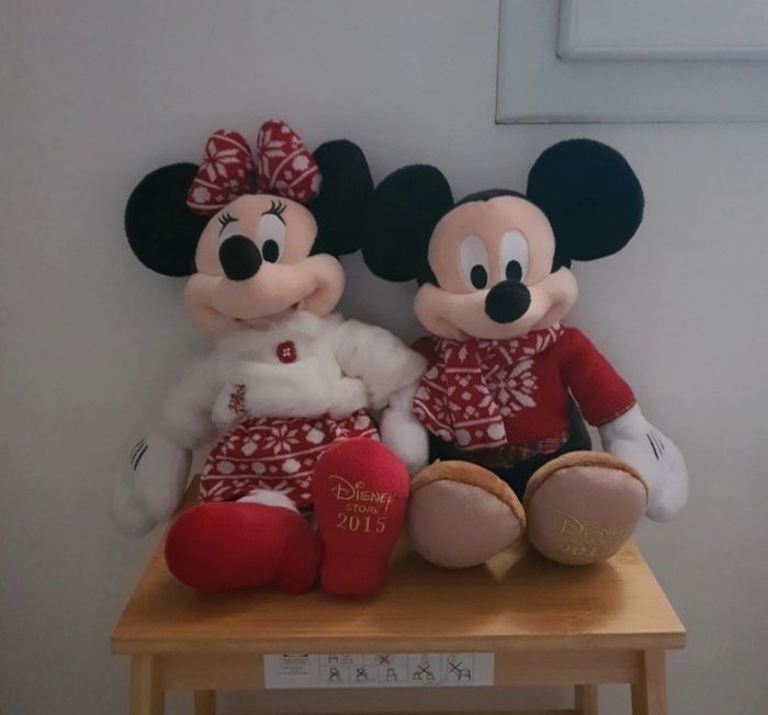 Peluche Mickey 🌸 Minnie Noël 2015