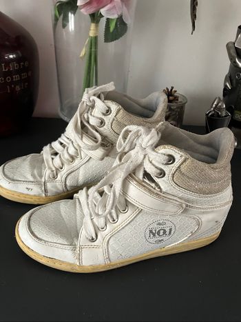 Baskets  hautes blanches