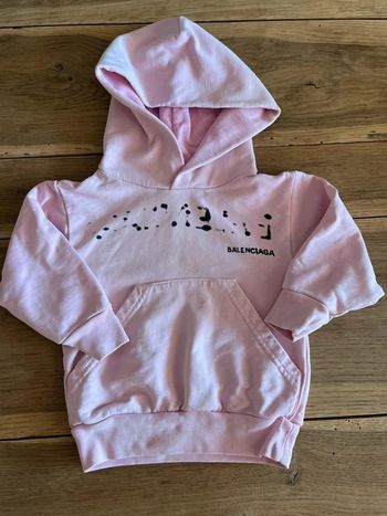 Sweat rose pâle Balenciaga