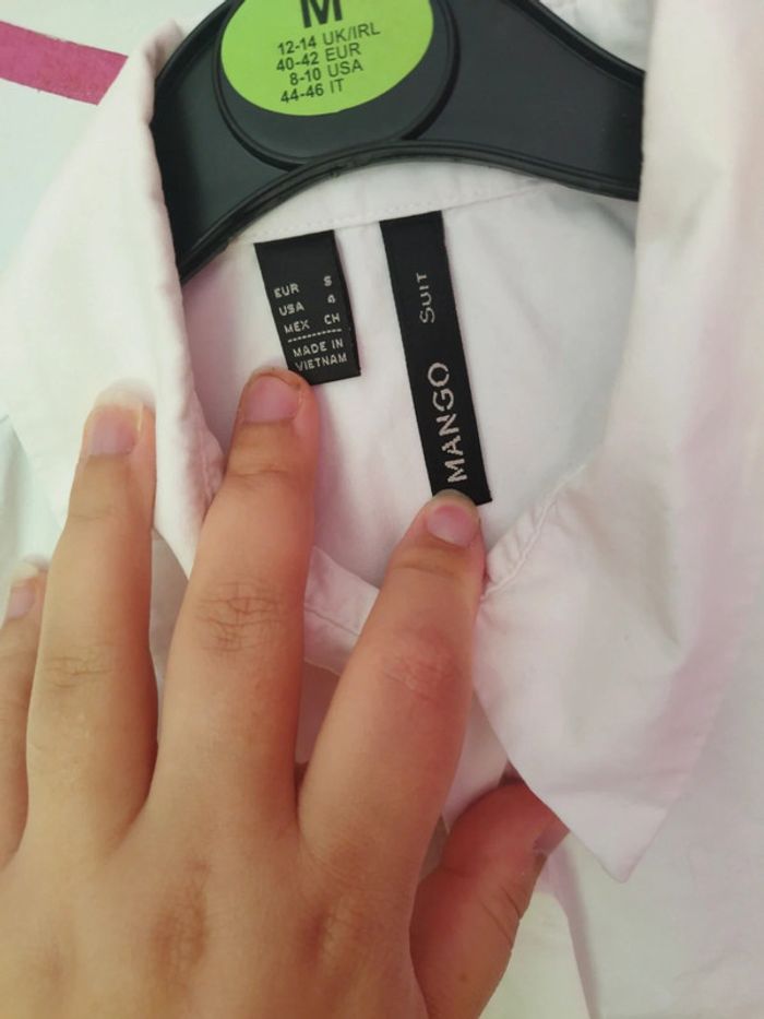 Chemise sans manche femme Mango taille s 6 - photo numéro 5