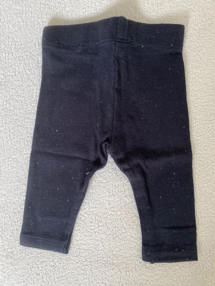 Legging à pois dorés 3 mois - photo numéro 2