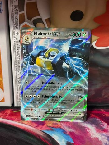 Pokémon Melmetal EX 153/197 Flammes obsidiennes - EV.03