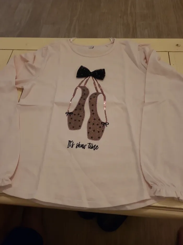 T-shirt manches longues 12ans - photo numéro 2