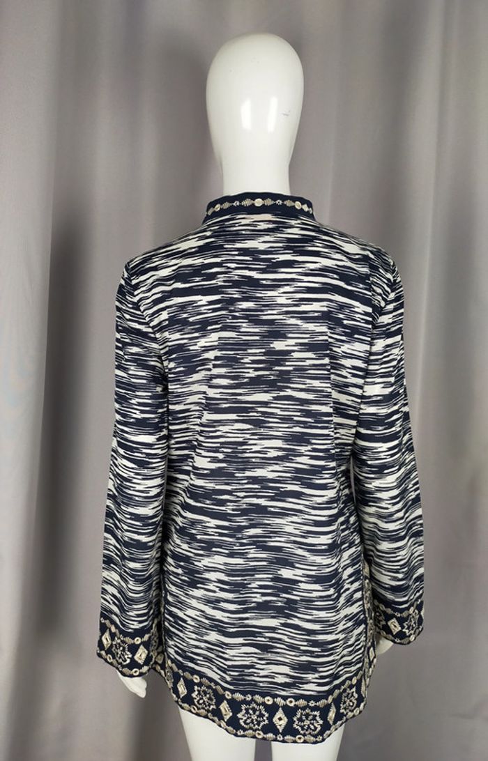 Tunique brodée en coton – Tory Burch – Taille S - photo numéro 11