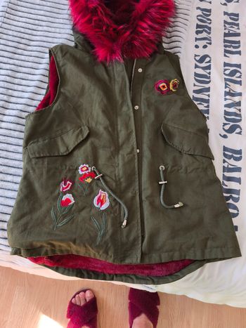 Veste sans manche chaude