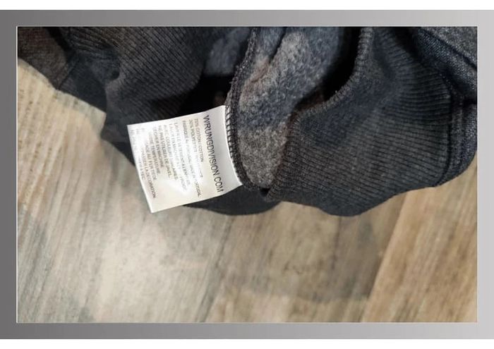 Sweat à capuche gris Wrung Taille S - photo numéro 6