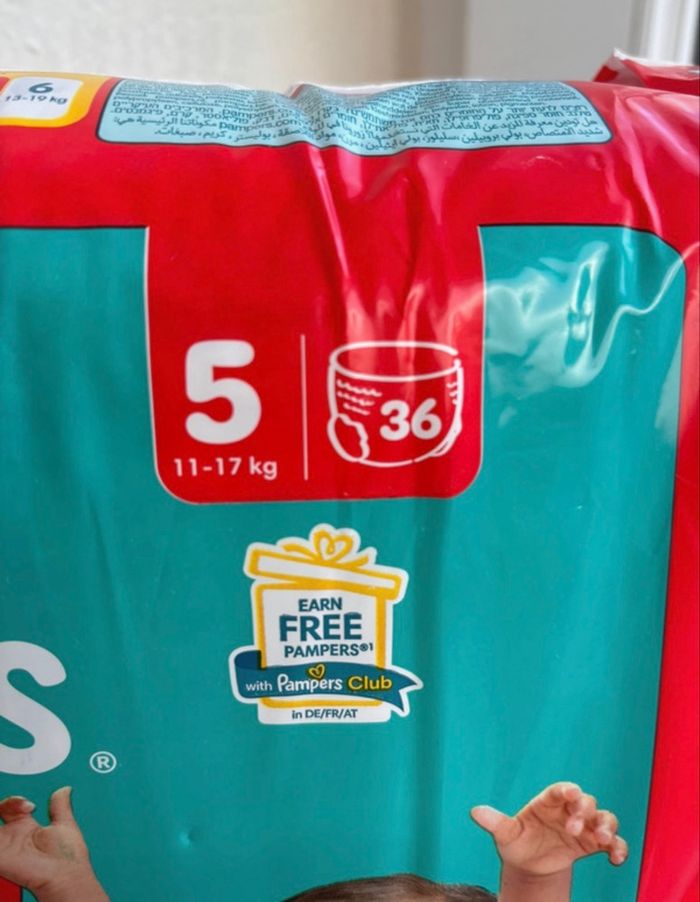 A l’UNITÉ - Pants Pampers baby dry - Couches Taille 5 - 11 à 17 kg - 72 couches - neuf - photo numéro 5