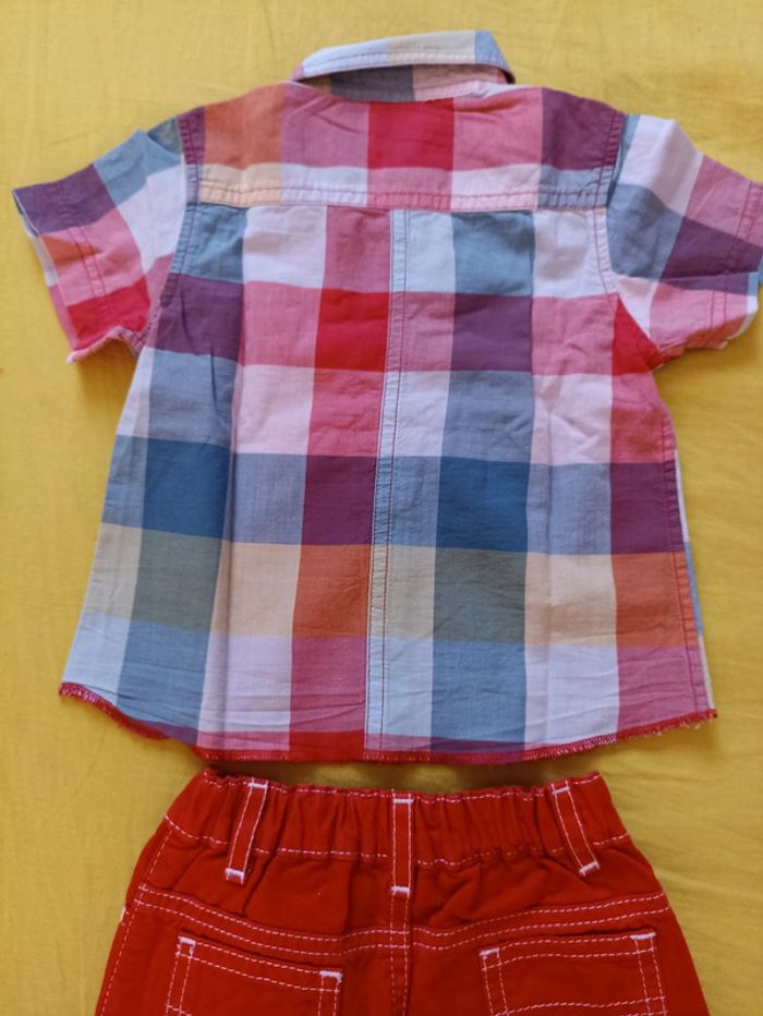 Ens 2p chemisette Petit Bateau 12m - photo numéro 4